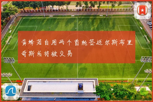黄蜂若自用两个首轮签迈尔斯布里奇斯或将被交易